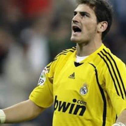 El portero del Real Madrid, Iker Casillas