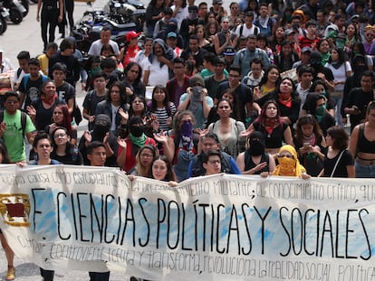 Protestas en la UNAM