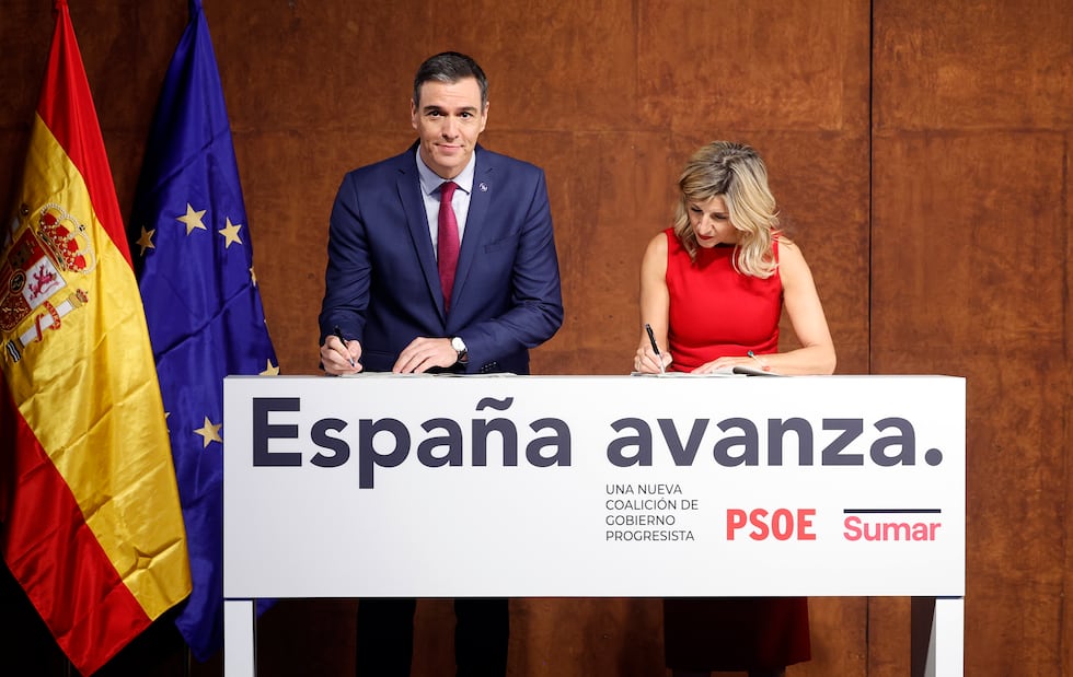 Claves del acuerdo de investidura entre Sumar y el PSOE: del salario ...