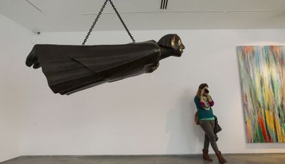 'El ángel flotante', de Barlach, en el Museo Jorge Rando de Málaga.
