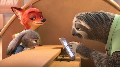 Un fotograma de &#039;Zootropolis&#039;. 