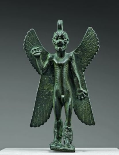 El demonio Pazuzu, del siglo VIII antes de Cristo, famoso por su aparición en la película 'El Exorcista'.