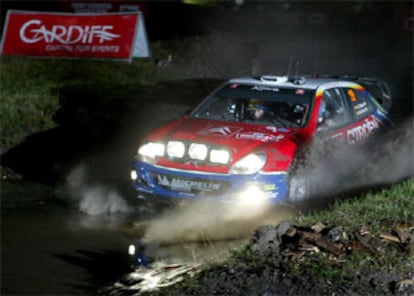 El piloto español, durante el primer tramo de la carrera.