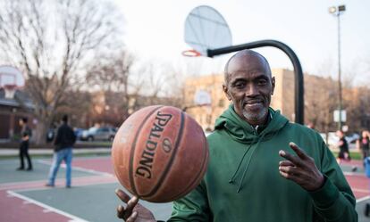 El activista y exjugador de la NBA Craig Hodges. 