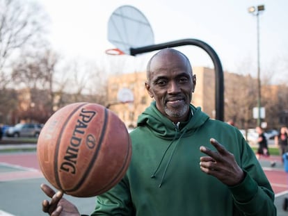 El activista y exjugador de la NBA Craig Hodges. 