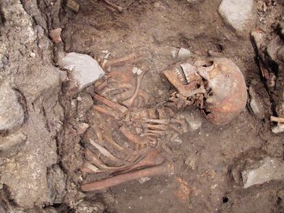 ‘Individual 57,’ one of the 120 corpses that have been located.
