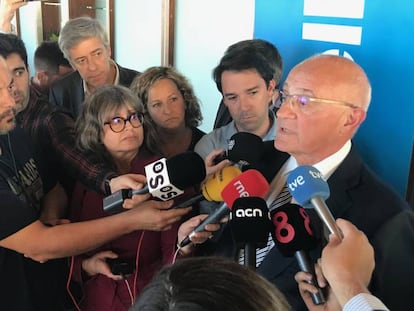 El presidente de Banco Sabadell, Josep Oliu, en Alicante