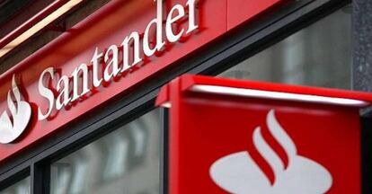 Logotipo de Banco Santander