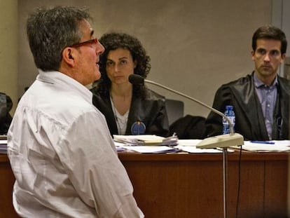 Jordi Ausàs durante el juicio.