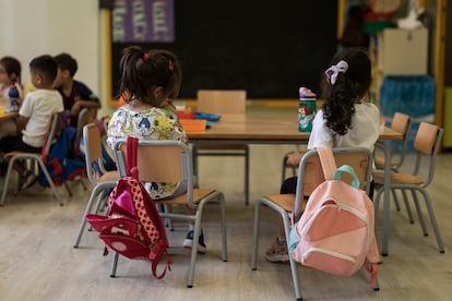 Una escuela catalana.