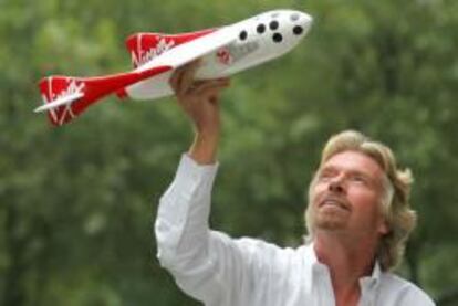 El presidente de Virgin, el multimillonario Richard Branson.