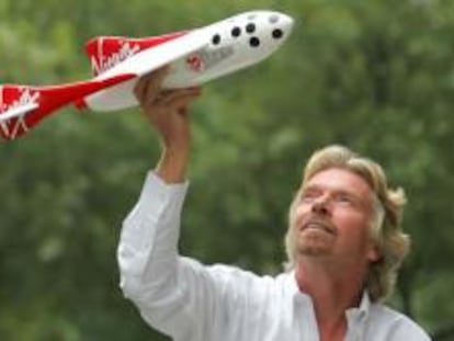El presidente de Virgin, el multimillonario Richard Branson.