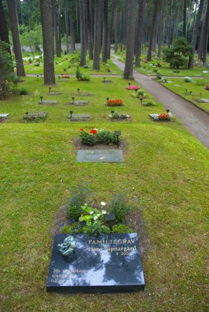 El cementerio de Skogskyrkogarden, al sur de Estocolmo.