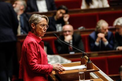 Mocion de censura Francia