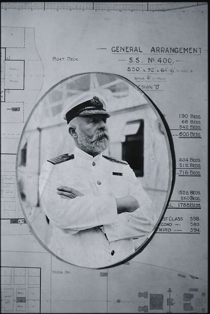 El capitán del barco, E. J. Smith.