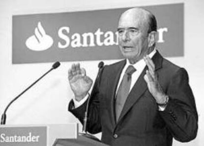 Botín pretende que la acción de Santander suba un 40% este año