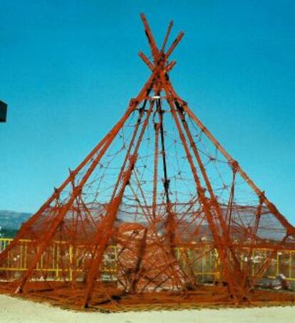 La obra de Jesús Gironella donada al Ayuntamiento de Galapagar.