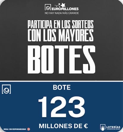 Bote del sorteo de Euromillones del viernes 30 de enero de 2026