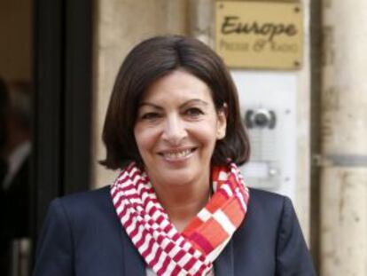 La socialista Anne Hidalgo, nueva alcaldesa de París.
