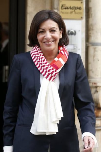 La socialista Anne Hidalgo, nueva alcaldesa de París.
