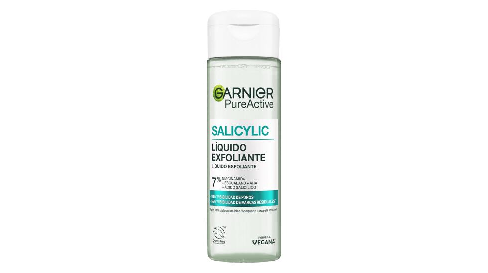 Salicylic Líquido Exfoliante Facial, de Garnier.
