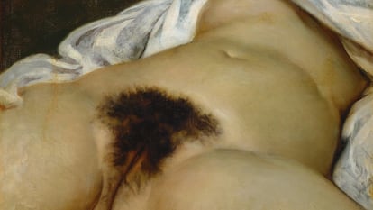 'El origen del mundo' (1866, Gustave Courbet, óleo sobre lienzo), en la colección del Museo de Orsay de París.