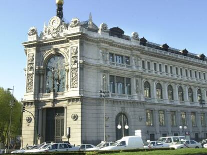 Fachada do Banco de Espanha.