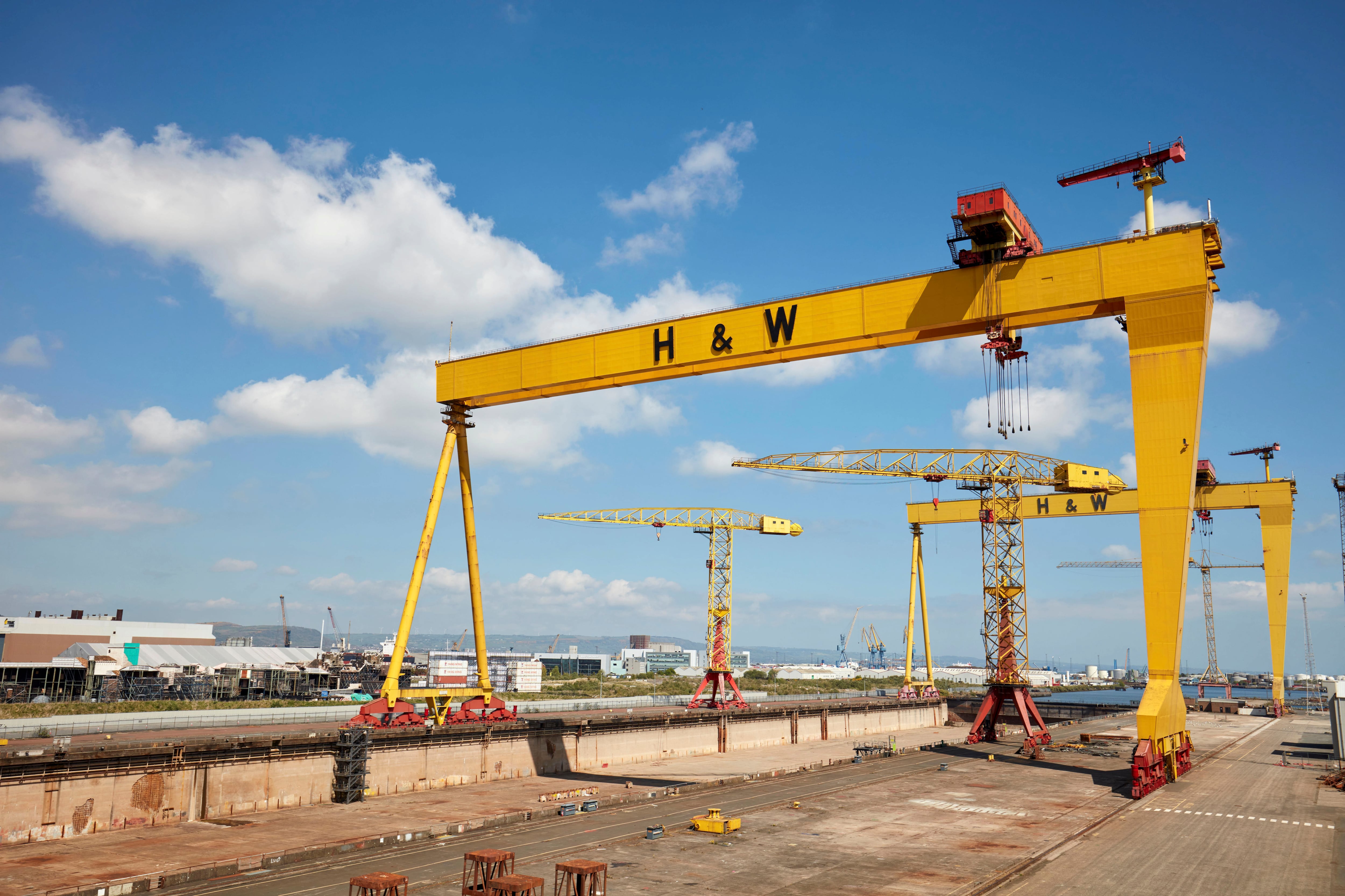 Navantia UK arranca la renovación de los astilleros de Belfast donde se construyó el ‘Titanic’