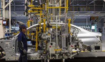 Una planta de BMW en San Luis Potosí (México).