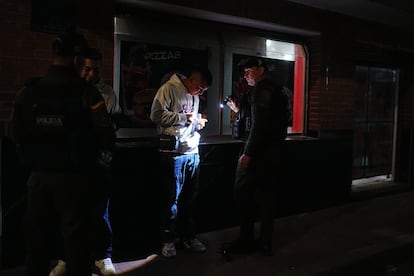 Un operativo policiaco en Bogotá, Colombia, el 16 de octubre de 2024.