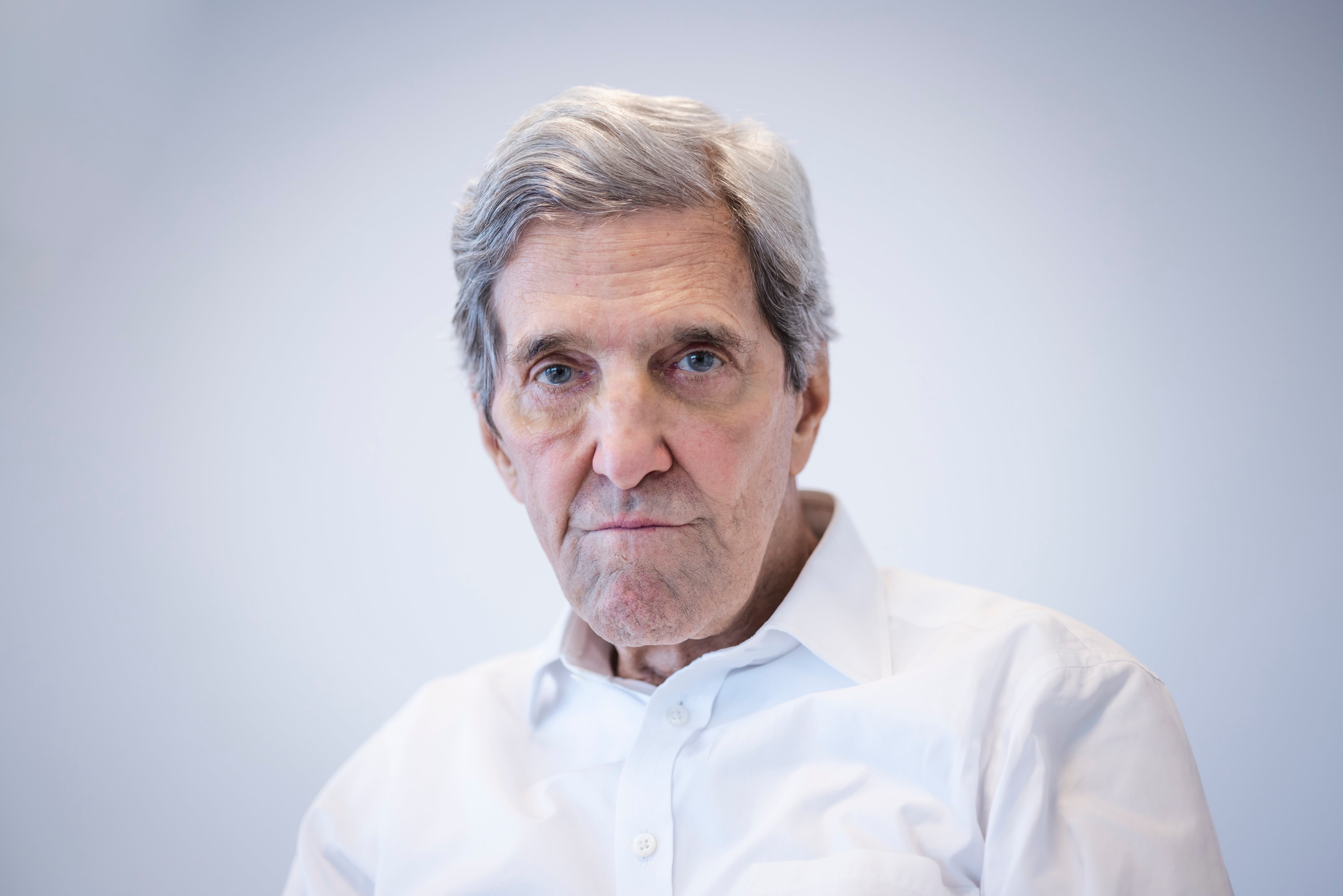 John Kerry, exsecretario de Estado, durante su visita a Barcelona.