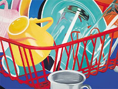 'Dishes' (1964), de James Rosenquist.