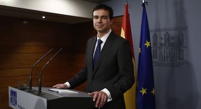 Andrés Herzog, tras su cita con Mariano Rajoy en La Moncloa.