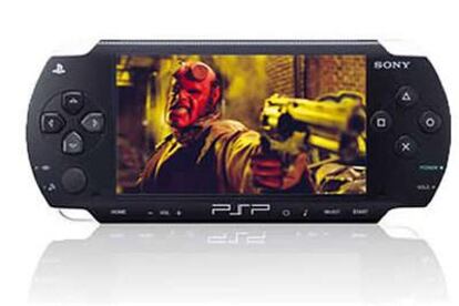 La nueva consola portátil de Sony, la PlayStation Portable.