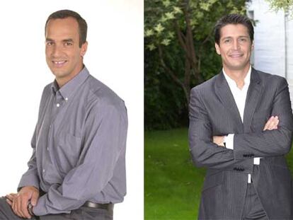 De izquierda a derecha, Santi Acosta y Jaime Cantizano.
