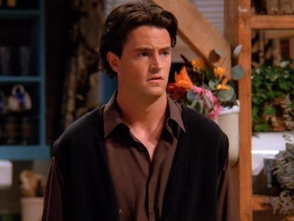 Matthew Perry, en una de las primeras temporadas de 'Friends'.