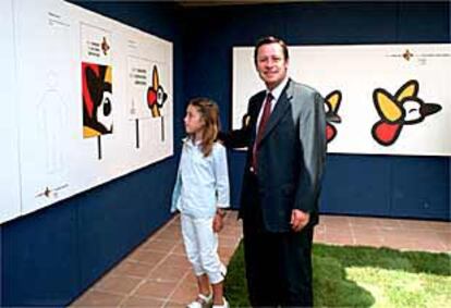 Actividades para niños, ayer en el centro de información de Caballerizas del parque de L'Albufera.