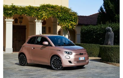 Imagen promocional del Fiat 500.