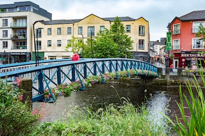 Puente sobre el río Garavogue, en la localidad irlandesa de Sligo.