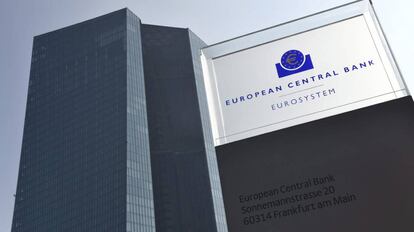 Sede de Fr&aacute;ncfort (Alemania) del Banco Central Europeo.