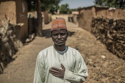 Omar Goni es el lder local de Jakkana y encargado de acoger a los desplazados que llegan huyendo de Boko Haram.