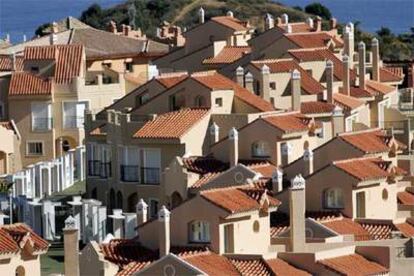 Imagen de viviendas construidas en Calahonda, en Mijas (Málaga).