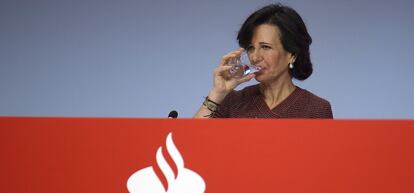 Ana Bot&iacute;n, presidenta de Santander.