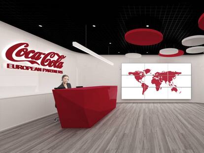 Oficinas de Coca Cola European Partners. 