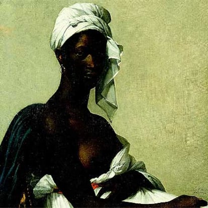 <i>Retrato de una mujer negra</i> (1800), de Marie-Guillemine Benoist.