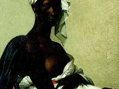 <i>Retrato de una mujer negra</i> (1800), de Marie-Guillemine Benoist.