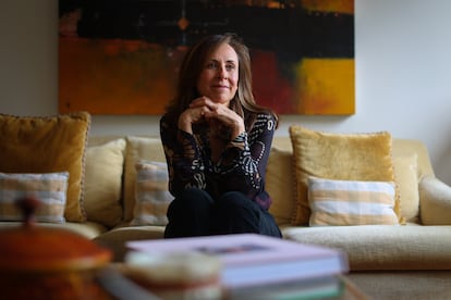 Marta Royo, directora ejecutiva de Profamilia Colombia, principal organización defensora y garante de los Derechos Humanos, Sexuales y Reproductivos en el país, durante entrevista en su domicilio, en Bogotá, el 20 de febrero de 2025. 