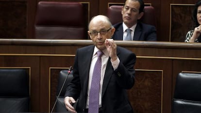 El ministro de Hacienda, Crist&oacute;bal Montoro.