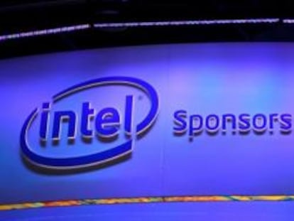 Stand de Intel en la última edición de la feria CES de Las Vegas.