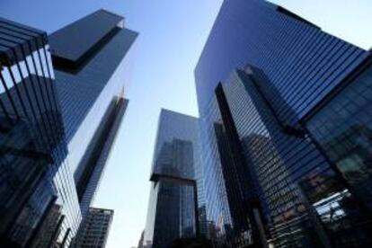 Vista de la fachada de la sede de Samsung en Seúl (Corea del Sur). EFE/Archivo